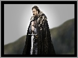 Płaszcz, Miecz, Game of Thrones, Gra o tron, Eddard Stark - Sean Bean